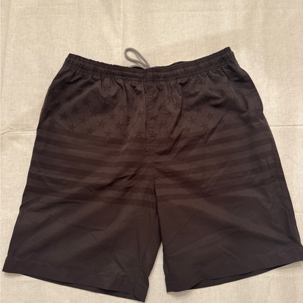 Chubbies Shorts Swim Trunks Stars & Stripes Flag Stretch